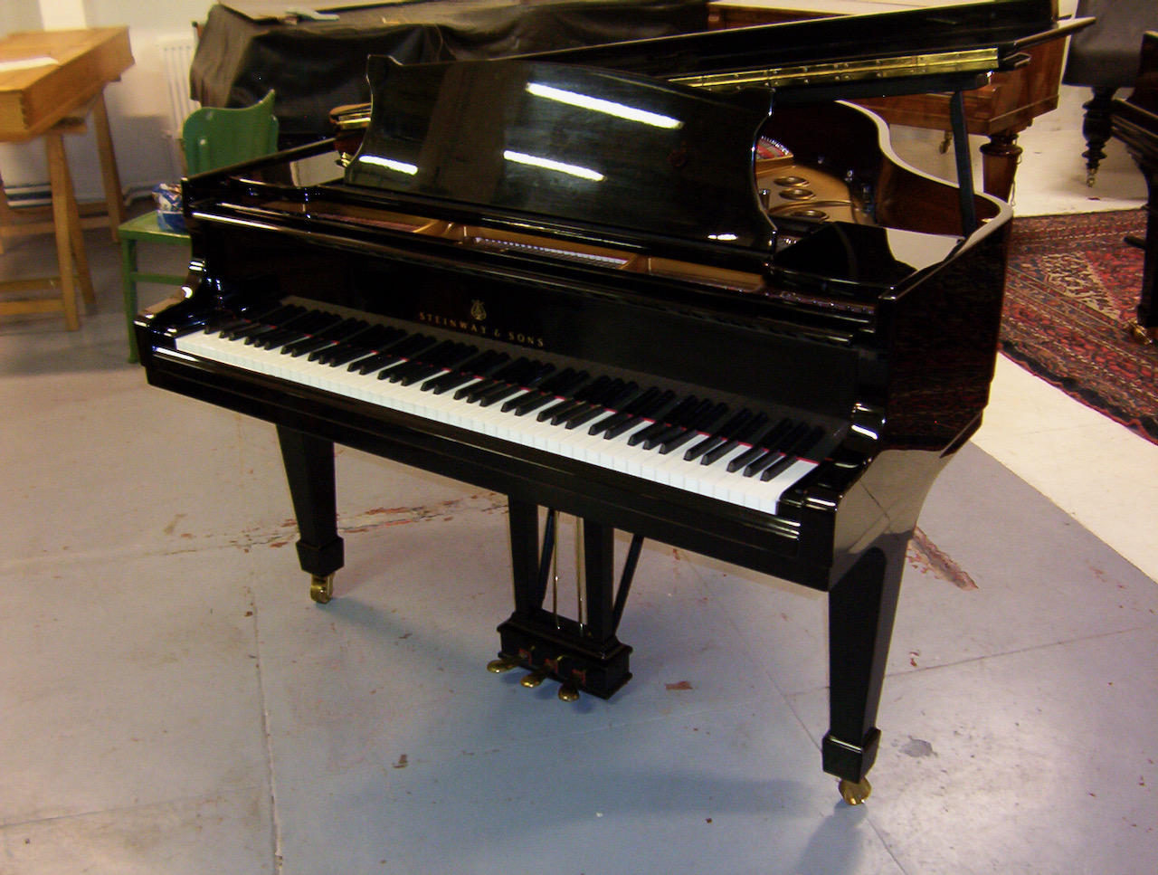 Steinway And Sons modèle S 155, Hambourg 1968.